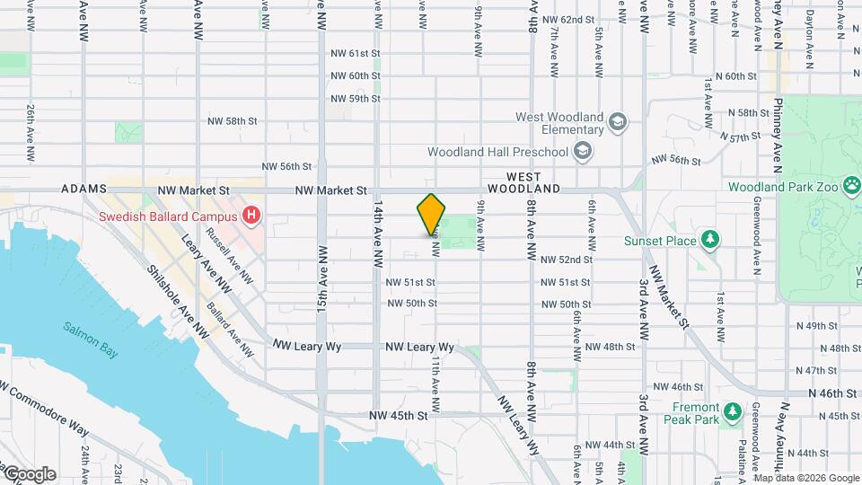 5215 11th Ave NW Map and Location Details