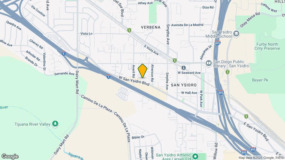 San Ysidro PSH Apartments Map and Location Details