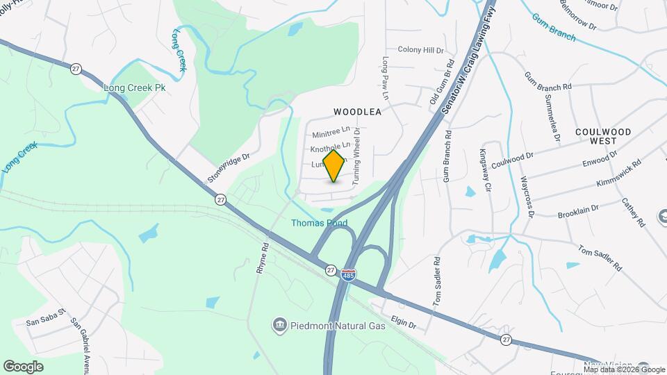 9640 Turning Wheel Dr Mapa y Detalles de la Ubicación