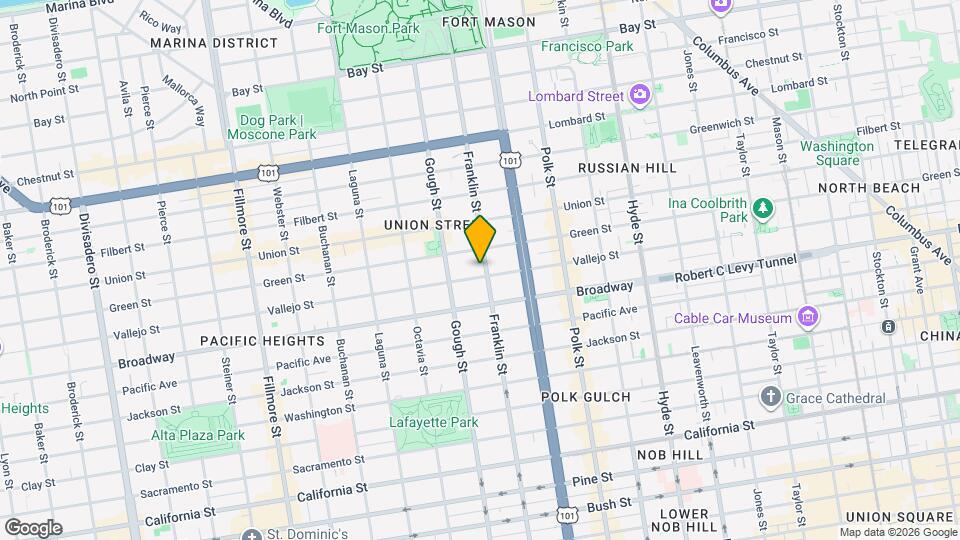 2415 Franklin St Map and Location Details
