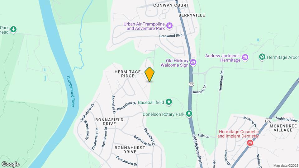 923 Oak Vale Dr Map and Location Details