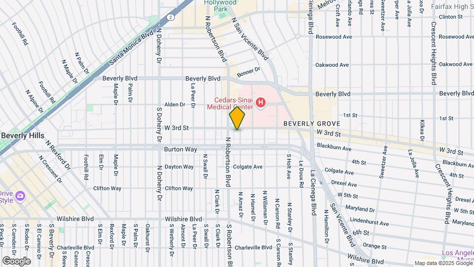 305 Arnaz Dr Map and Location Details