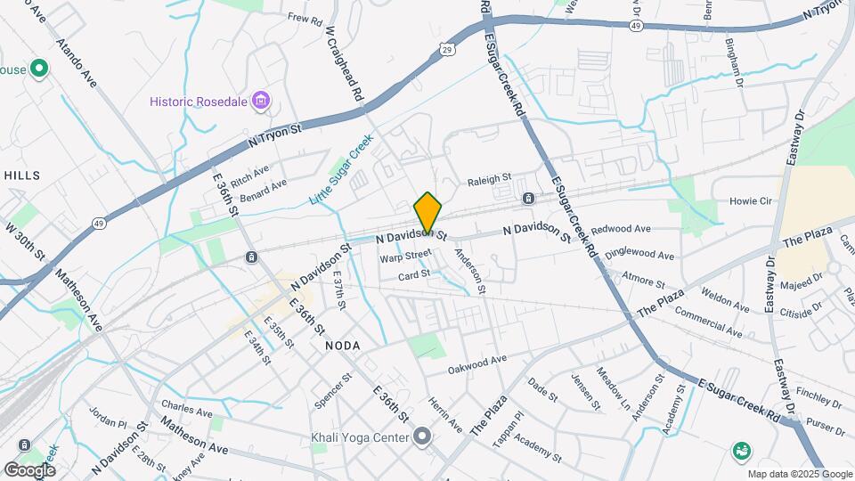 3631 Warp Street Map and Location Details