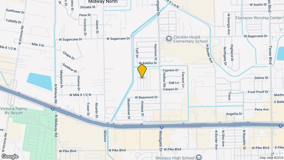1901 Jackson St, Unit 2 Map and Location Details
