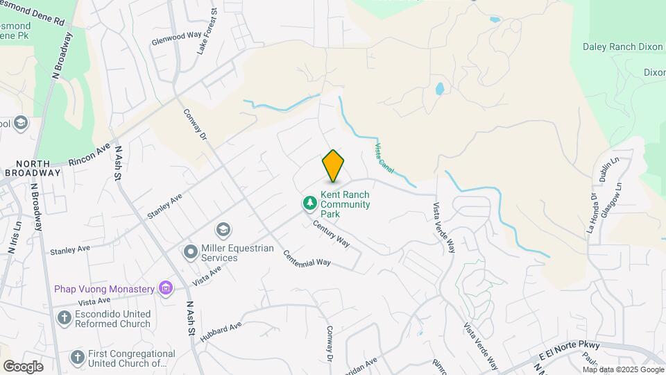 1316 Vista Ave Map and Location Details