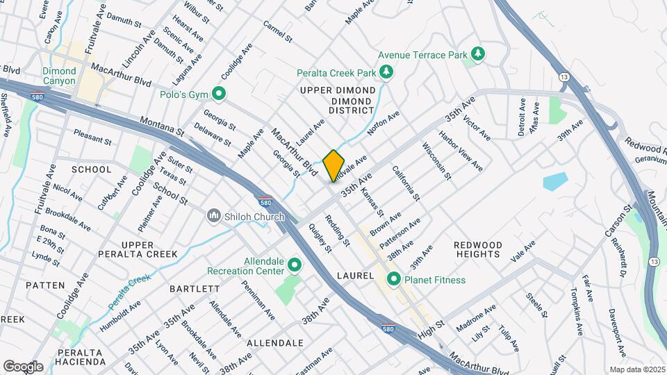 3608 Midvale Ave Mapa y Detalles de la Ubicación