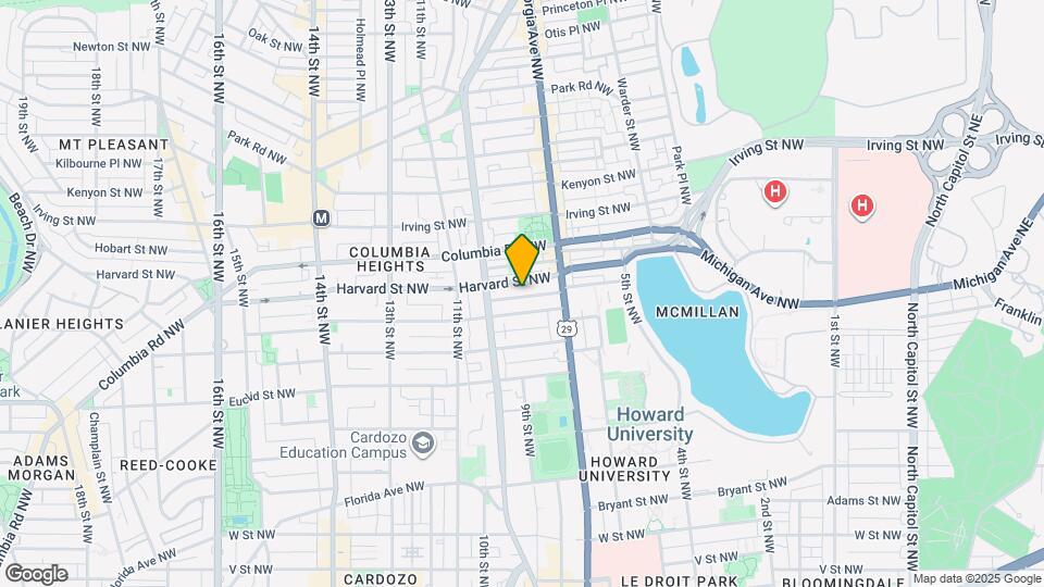 745 Gresham Pl NW Mapa y Detalles de la Ubicación