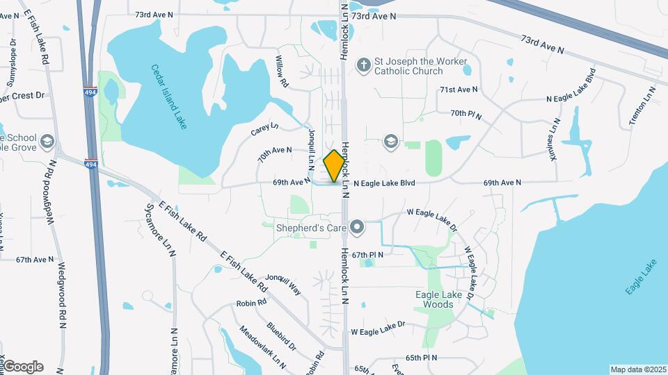 11941 69th Ave N Map and Location Details