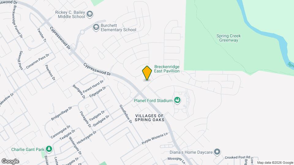5414 Magnolia Heath Ln Map and Location Details
