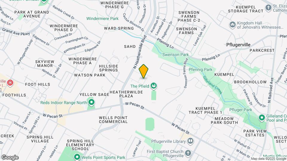 408 Epiphany Ln Map and Location Details