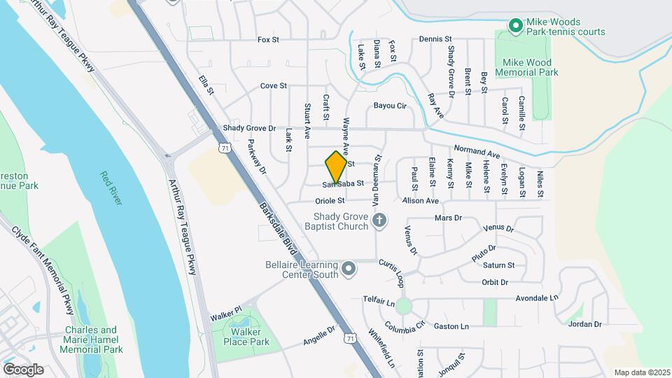 1618 San Saba St Map and Location Details