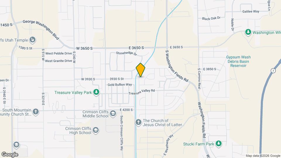 3933 S Steeplechase Rd Map and Location Details
