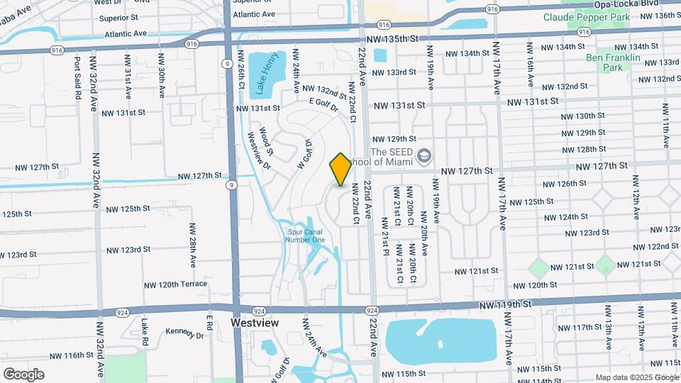 12550 NW 23rd Ave Mapa y Detalles de la Ubicación