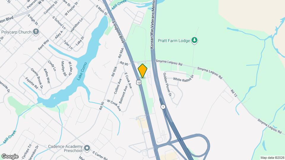 1031 S Dupont Blvd Map and Location Details