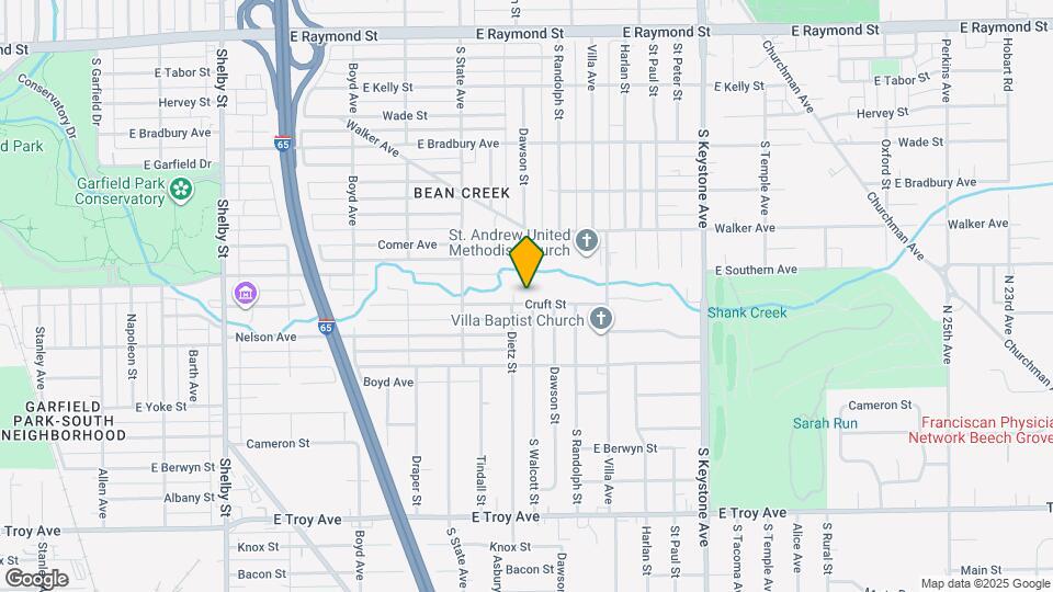 1820 Cruft St Map and Location Details