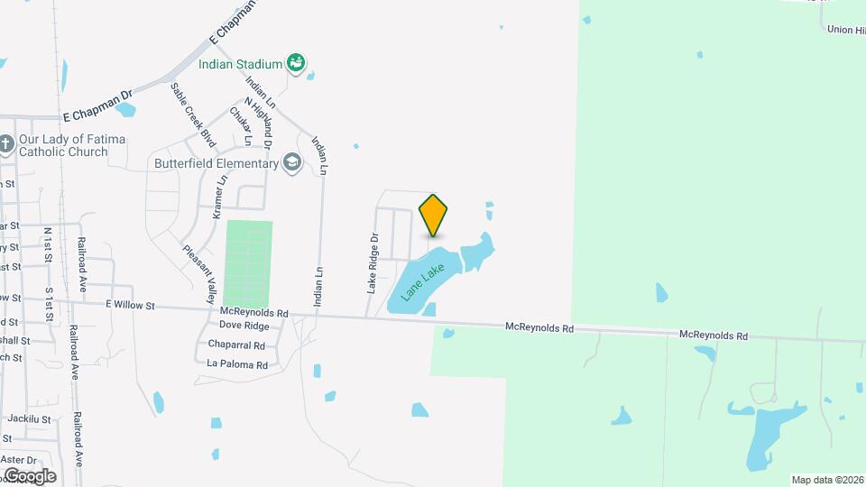 3004 Cliffview Dr Map and Location Details