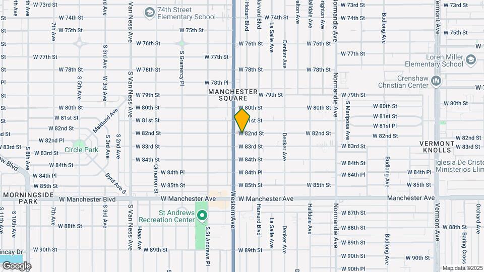1742 W 82nd St Map and Location Details