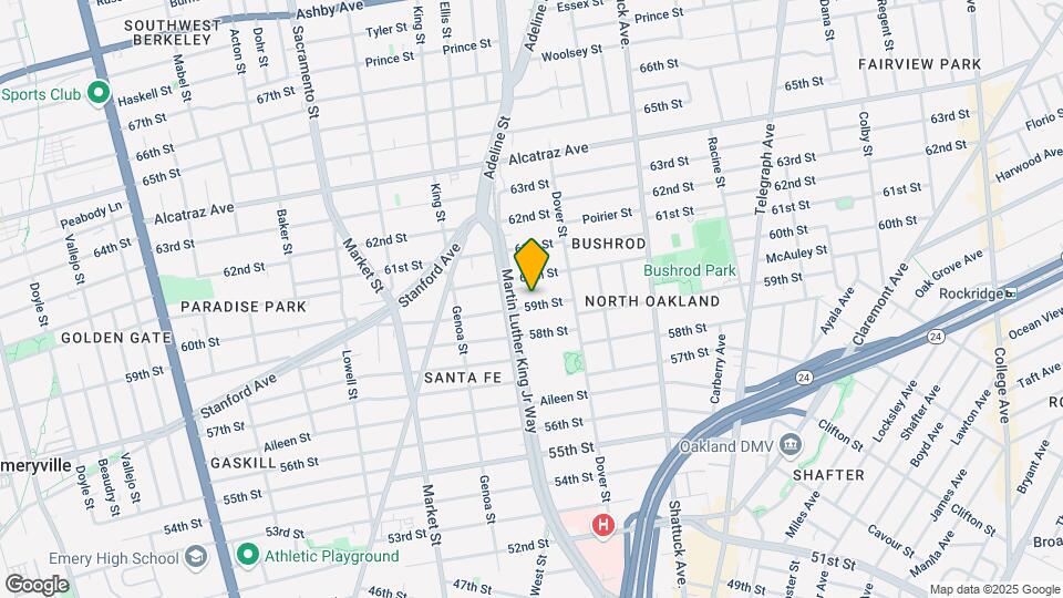 764 59th St Map and Location Details