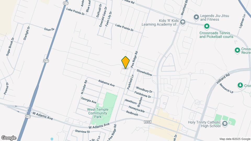 618 Fallbrook Dr Map and Location Details