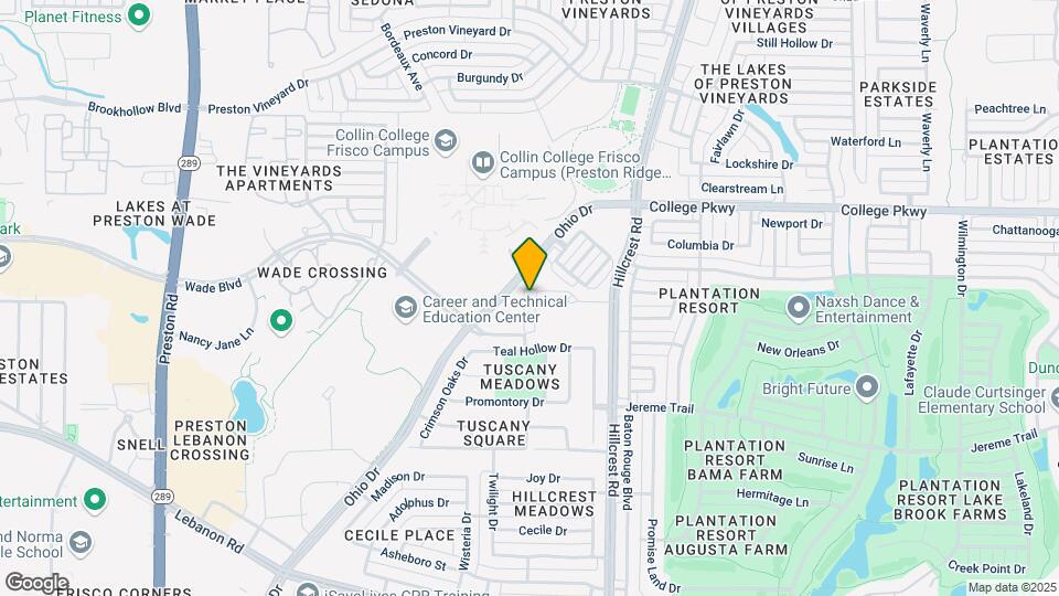 6043 Rivendell Dr Mapa y Detalles de la Ubicación