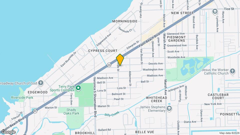 3812 Desoto Ave Mapa y Detalles de la Ubicación