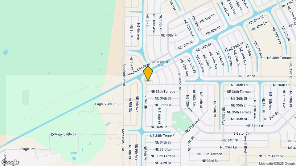 913 NE 36th Ln Map and Location Details