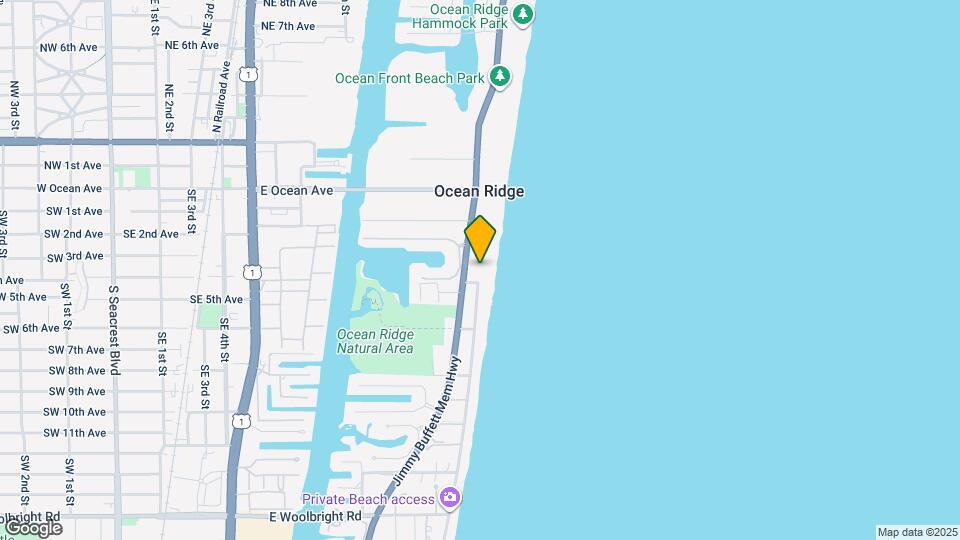 6133 N Ocean Blvd Map and Location Details