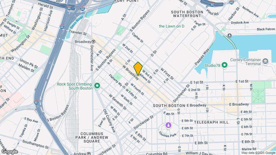 318 W Broadway Map and Location Details