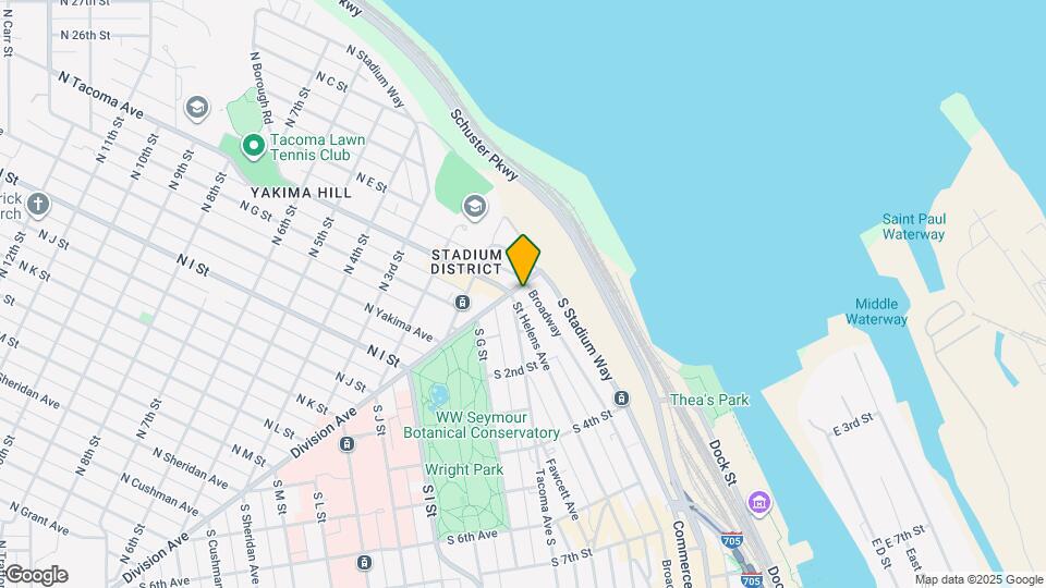 One Saint Helens Apartments Mapa y Detalles de la Ubicación