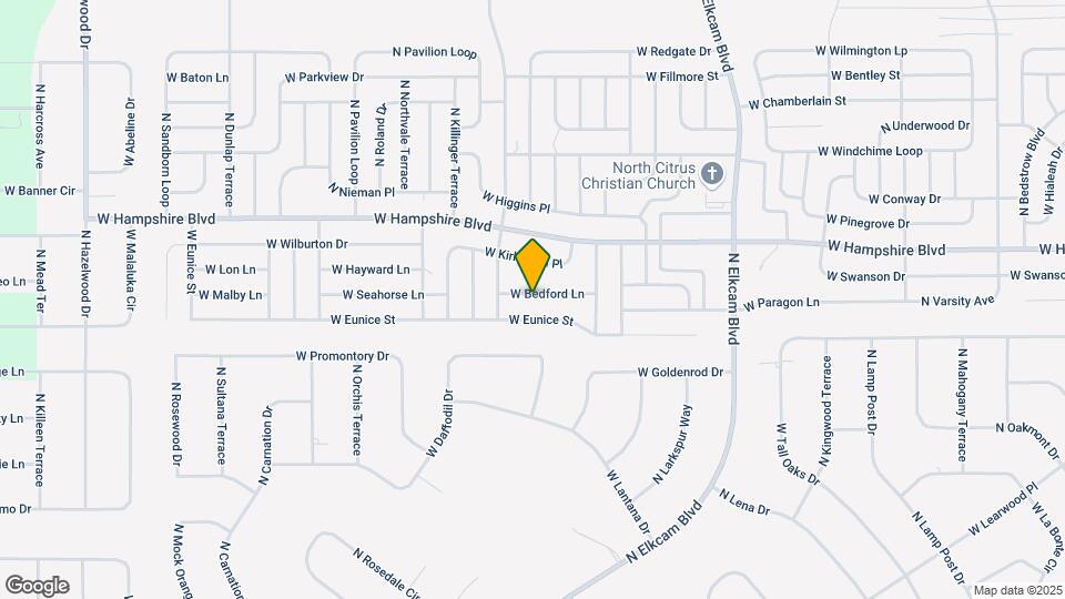 3074 W Bedford Ln Map and Location Details