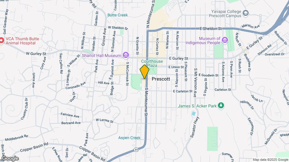 226 S Montezuma St Map and Location Details