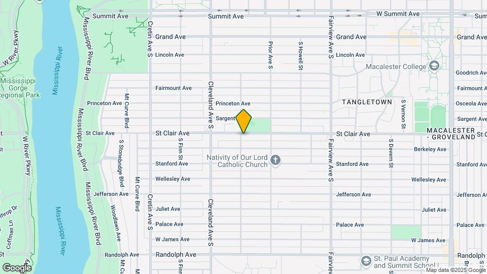 St. Clair Apartments Mapa y Detalles de la Ubicación