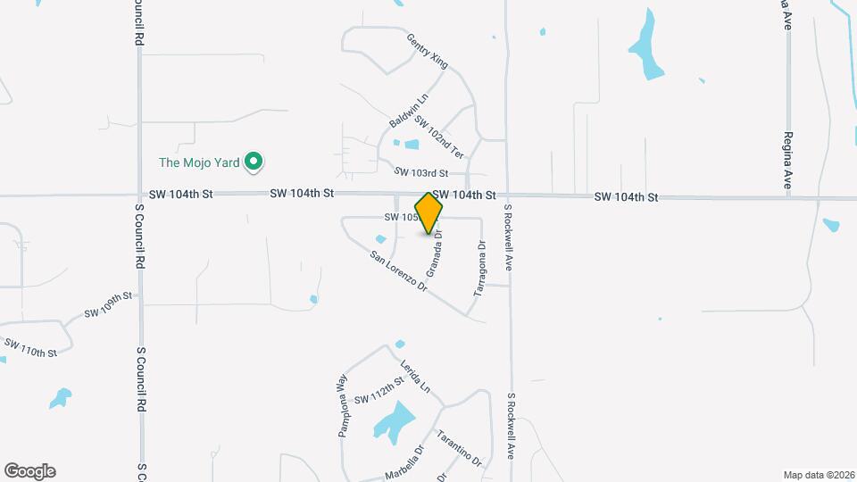 10625 Granada Dr Map and Location Details