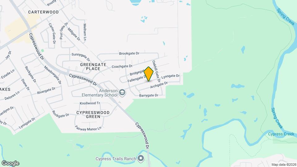 6510 Lynngate Dr Map and Location Details