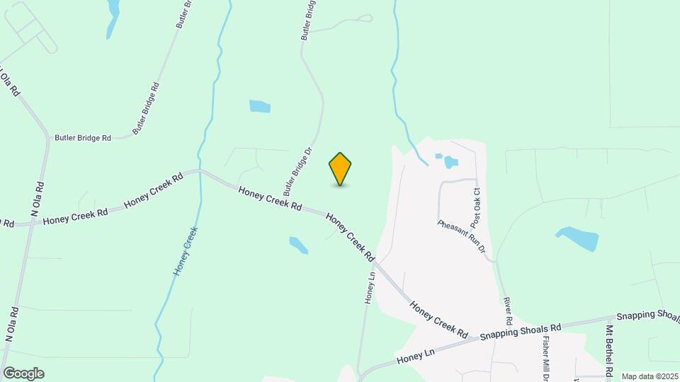 641 Honey Creek Rd Map and Location Details