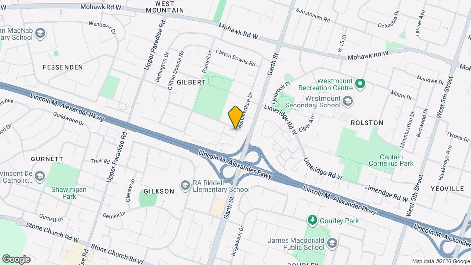 125 Bonaventure Dr Map and Location Details