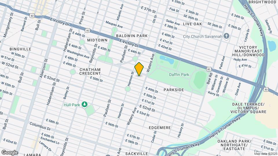 720 E 48th St Map and Location Details