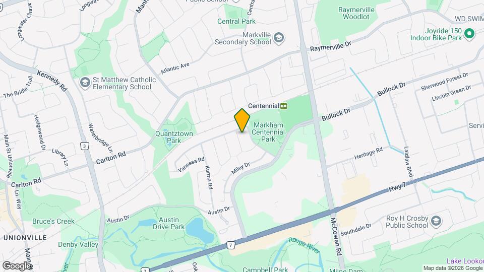 61 Marlow Crescent Map and Location Details