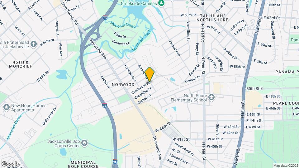 6020 Burton Ave Mapa y Detalles de la Ubicación