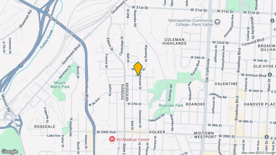 3522 Genessee St Map and Location Details