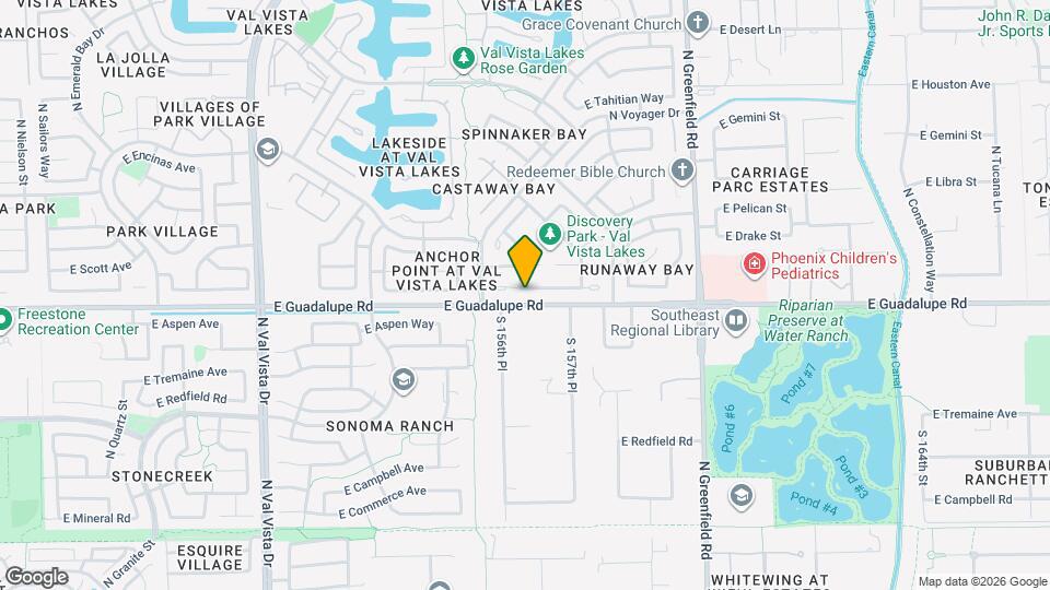 2041 E Marquette Dr Map and Location Details