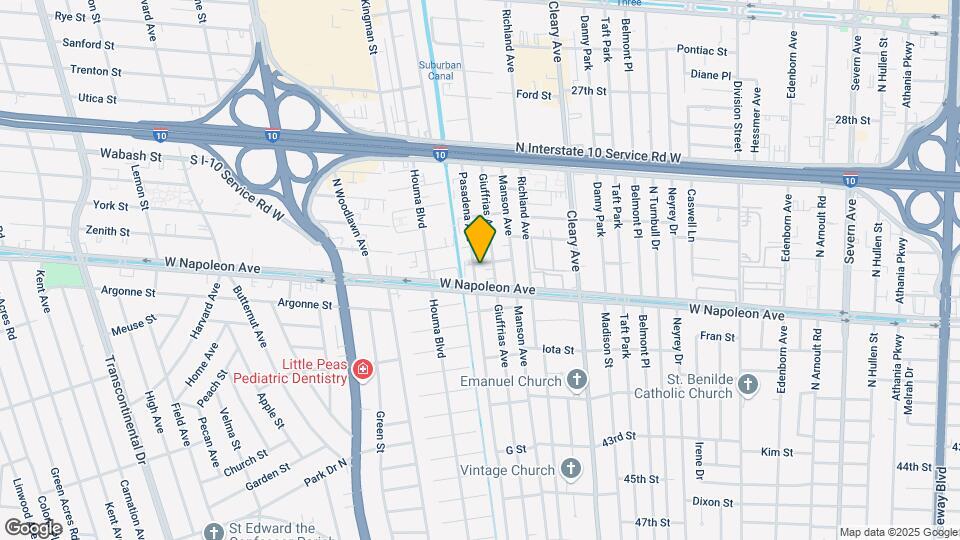 2141 Pasadena Ave Map and Location Details