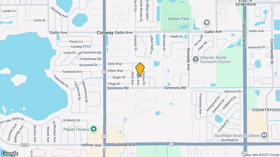 4419 Blonigen Ave Map and Location Details