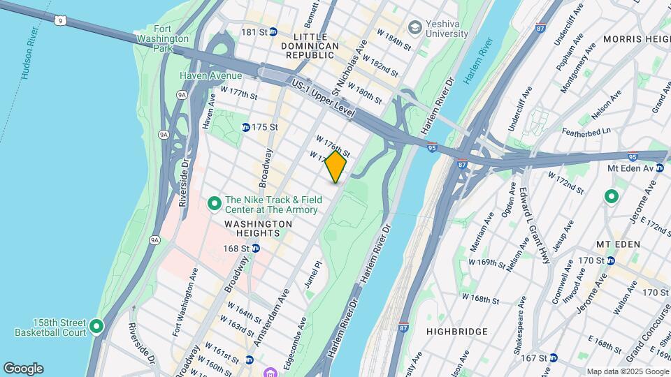 2296 Amsterdam Ave Mapa y Detalles de la Ubicación