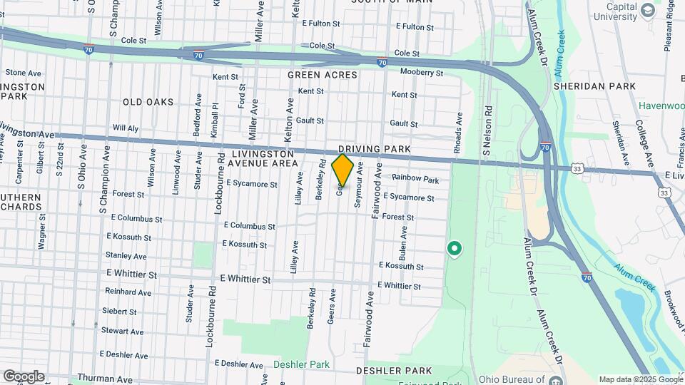 960 Geers Ave Map and Location Details