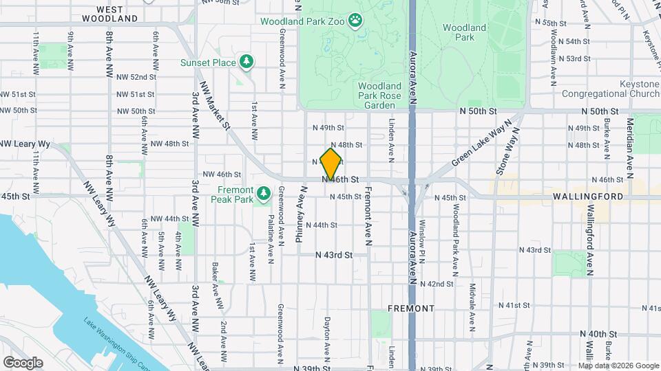 4514 Dayton Ave N Map and Location Details