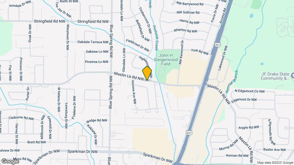 2405 Mastin Lake Rd NW Map and Location Details