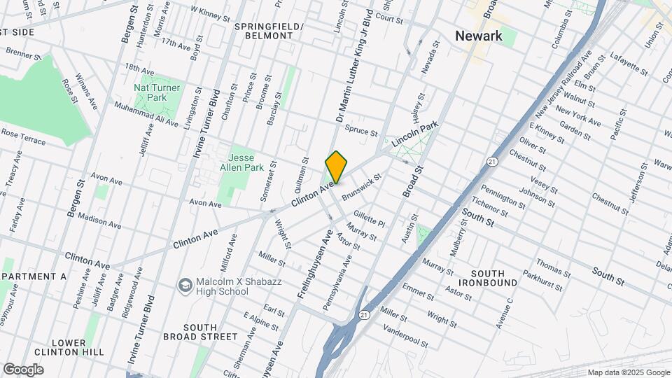 138 Clinton Ave Mapa y Detalles de la Ubicación