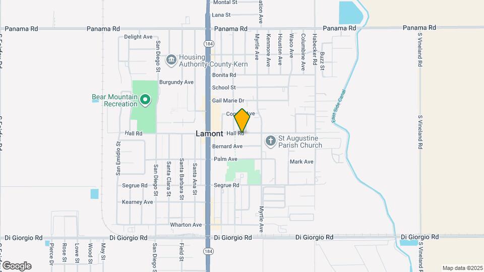 8309 Hall Rd Map and Location Details