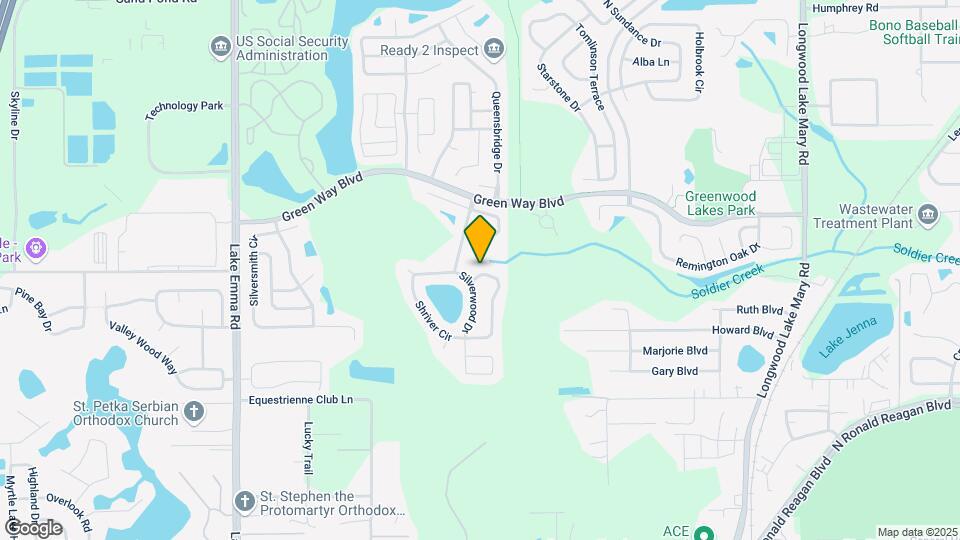 958 Shriver Cir Map and Location Details